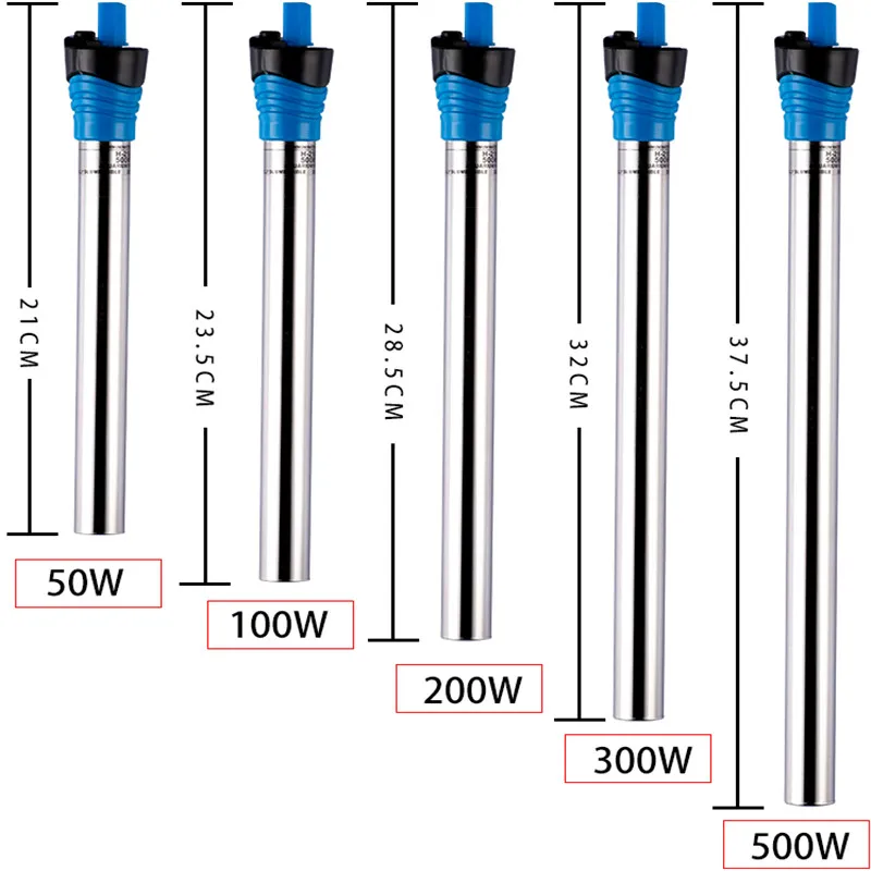 Fish Tank Heater - 50W/100W/200W/300W/500W dalgıç akvaryum ısıtıcı balık tankı