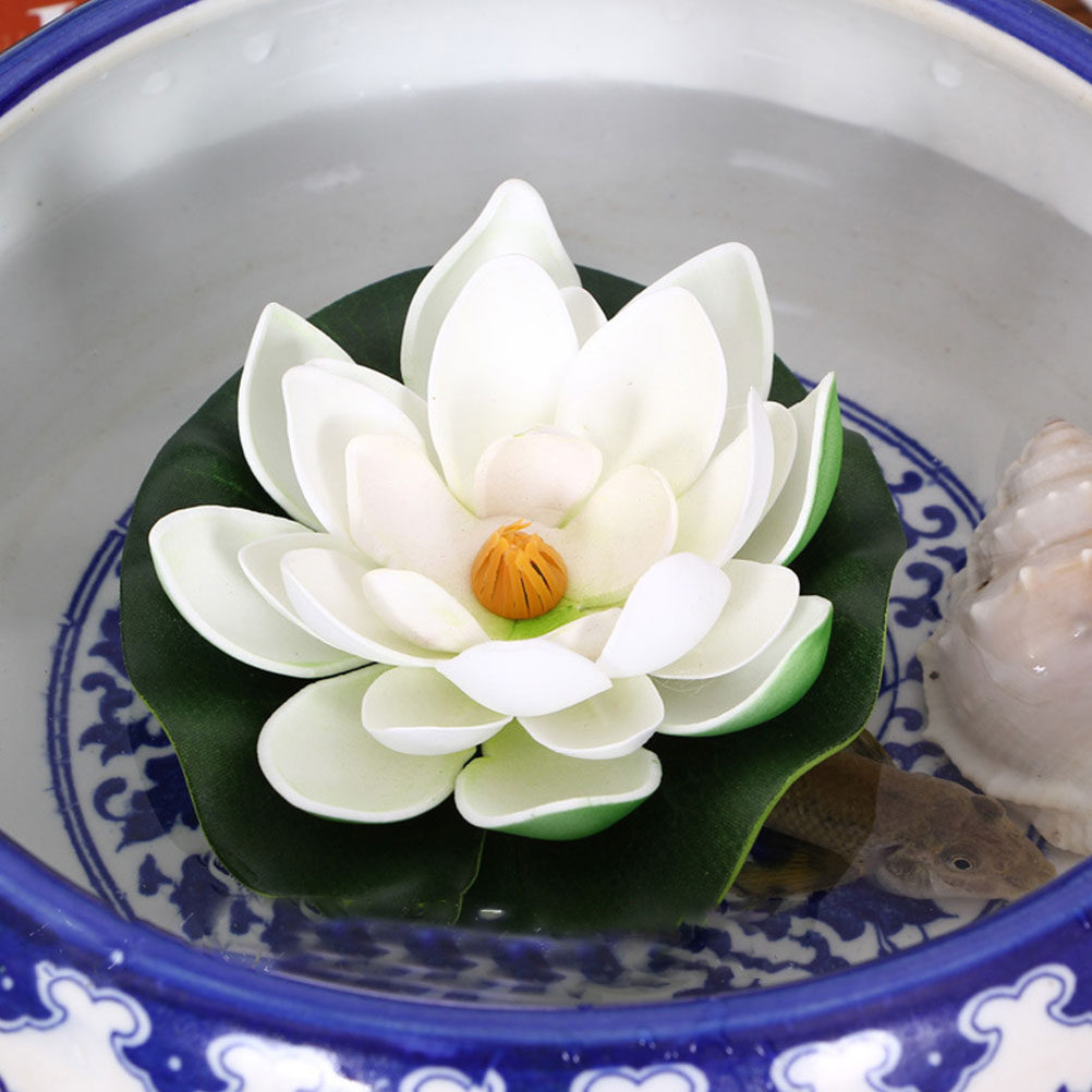 8 Adet Yapay Lotus Çiçeği, Yüz - Aquarium Decor incelemesi ve fiyatı