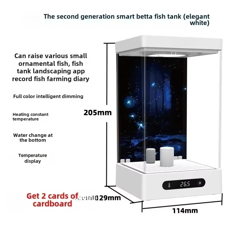 Akıllı Betta Balık Tankı Mini  - Xiaomi Aquarium Fish Tank incelemesi ve fiyatı