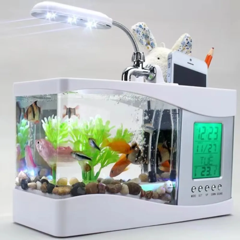 Su çalışan pompa ile akvaryum  - Aquarium Light incelemesi ve fiyatı