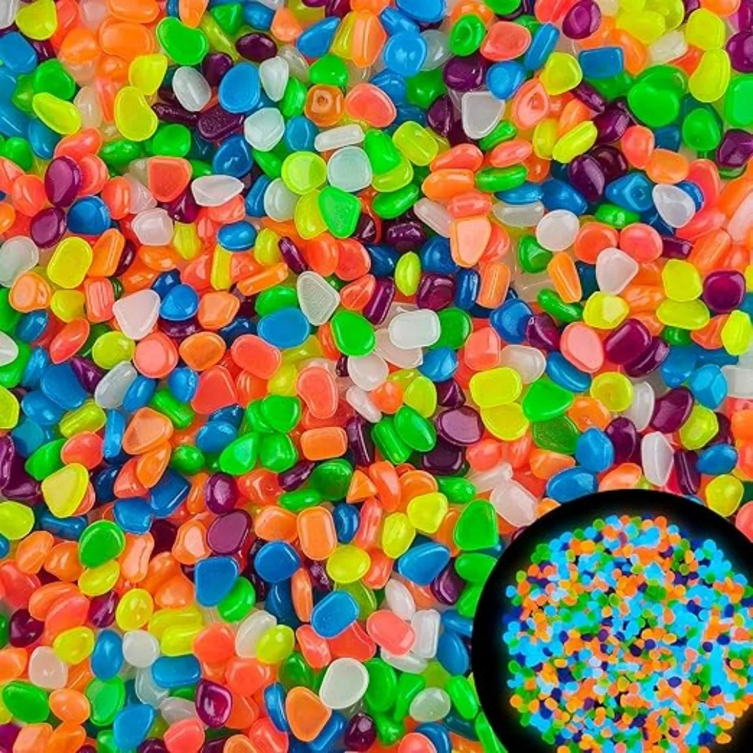 500 Adet Karanlıkta Parlayan B - Fish Tank Gravel incelemesi ve fiyatı